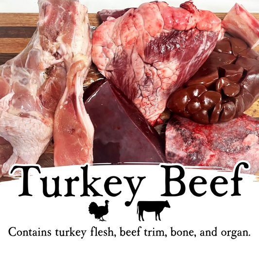 Turkey Beef Raw Dog Food